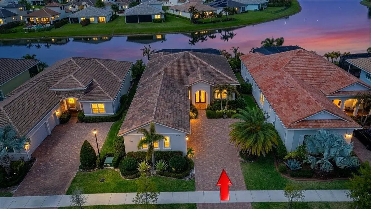 Aeriel view at 9116 SW Pepoli Way, Port St. Lucie
