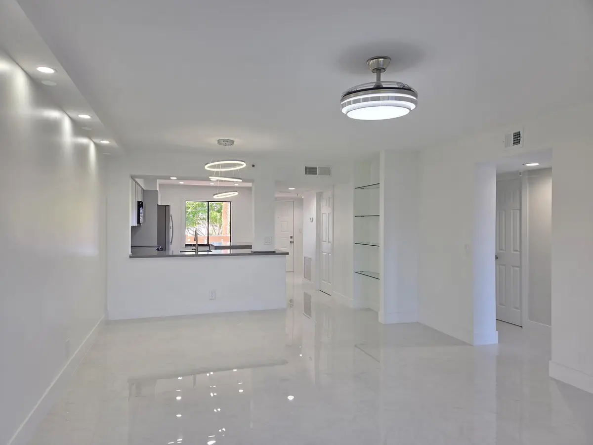 Dining Room and Kitchen at 14460 Strathmore Lane 307, Delray Beach