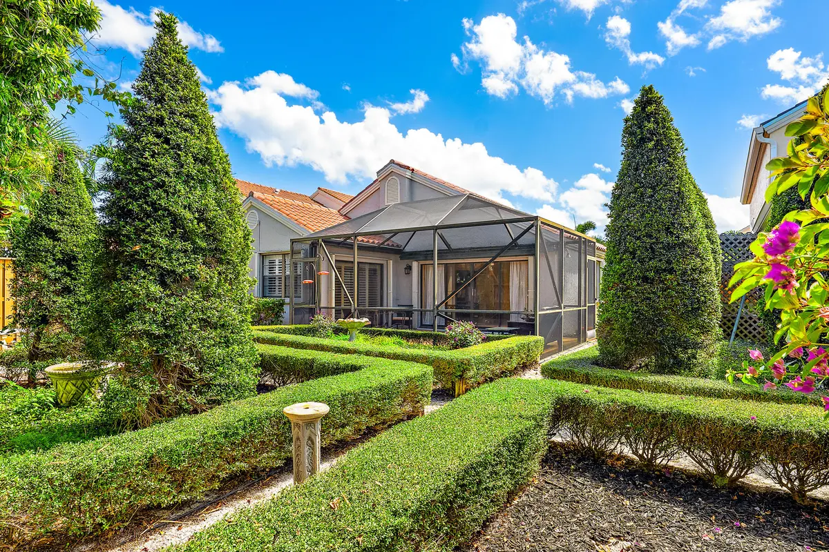 Rear Exterior at 13305 St Tropez Circle, Palm Beach Gardens