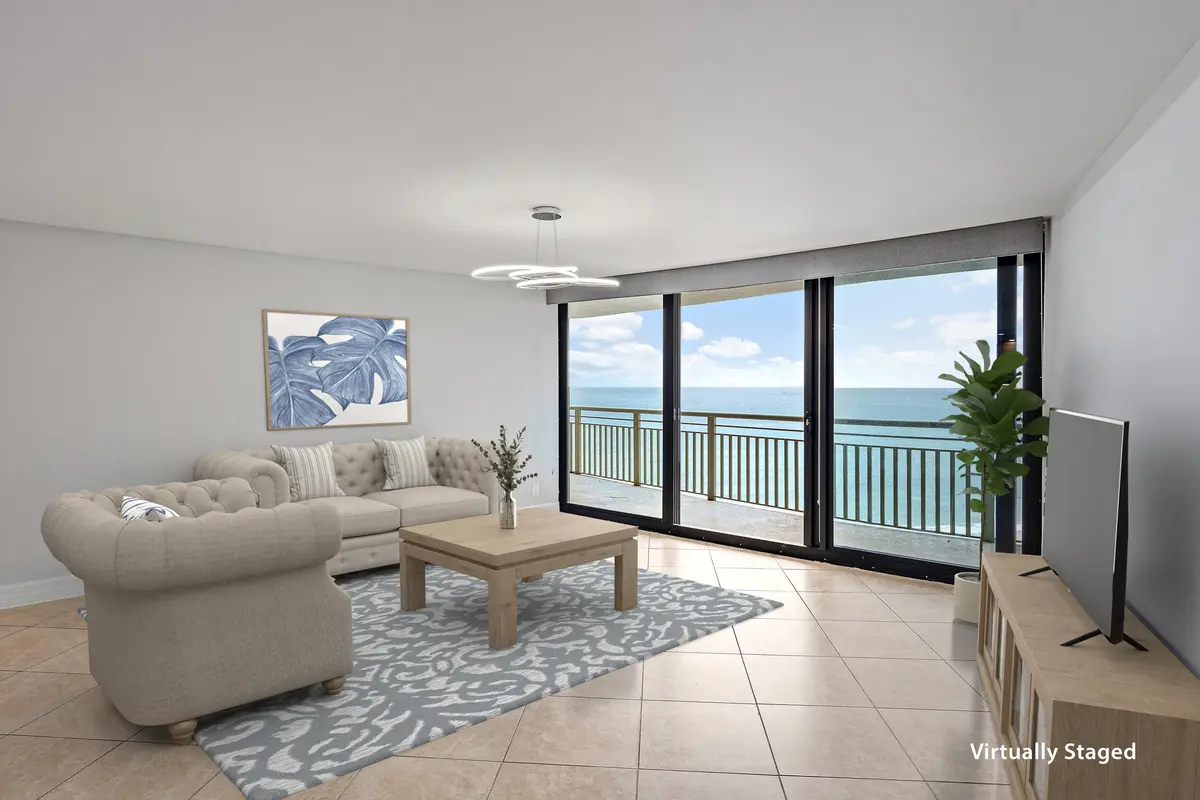 Main Living Area at 3000 N Ocean Drive 17d, Riviera Beach