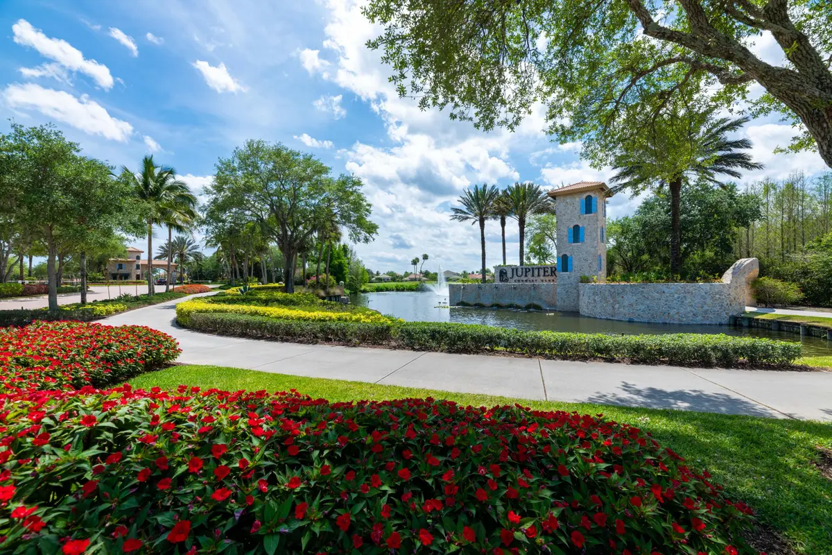 Jupiter Country Club Entrance at 160 Carina Drive, Jupiter