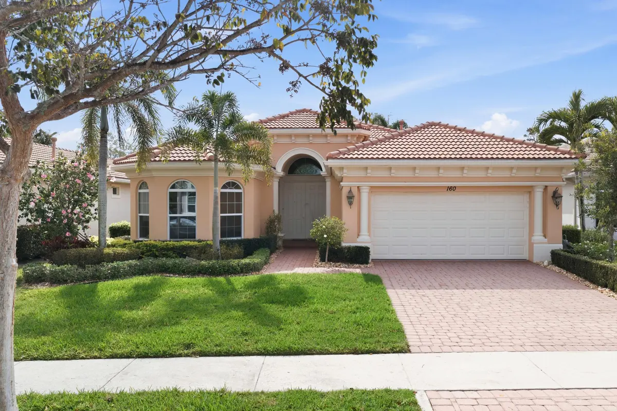 Front Exterior at 160 Carina Drive, Jupiter