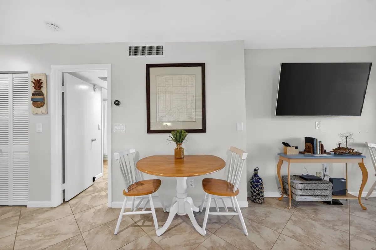 DINING AREA at 2400 S Ocean Drive 823, Fort Pierce