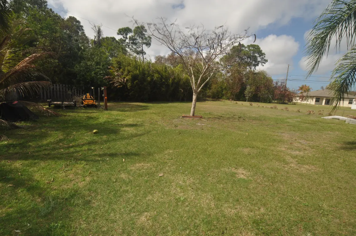 large backyard at , Port St. Lucie