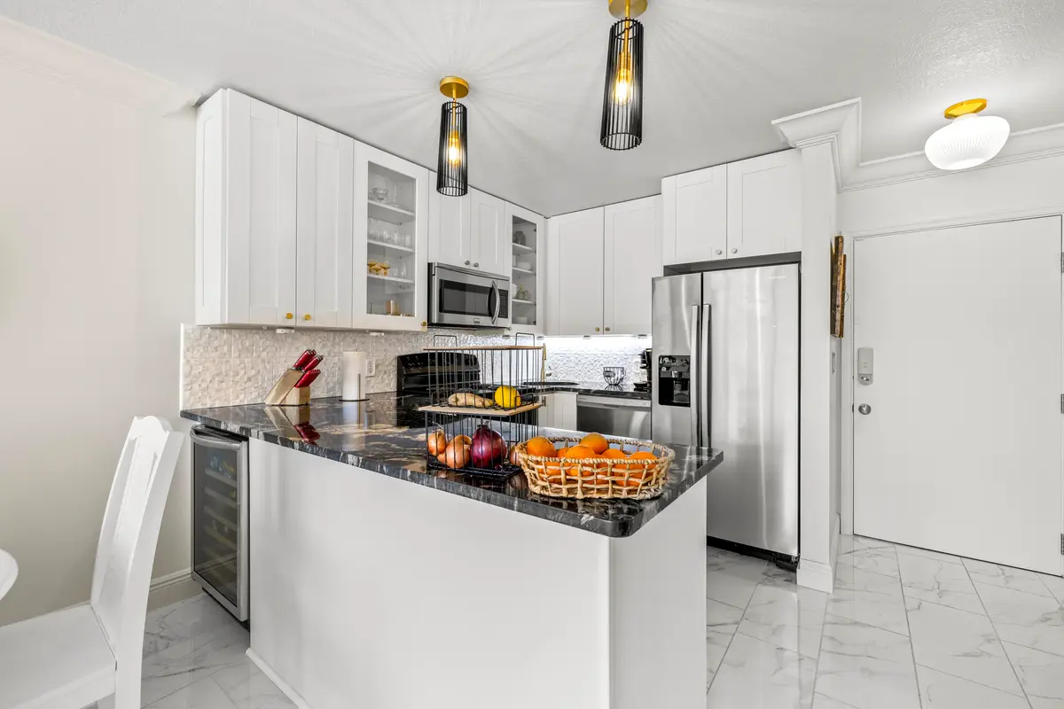 Kitchen at 2400 S Ocean Drive 913, Fort Pierce