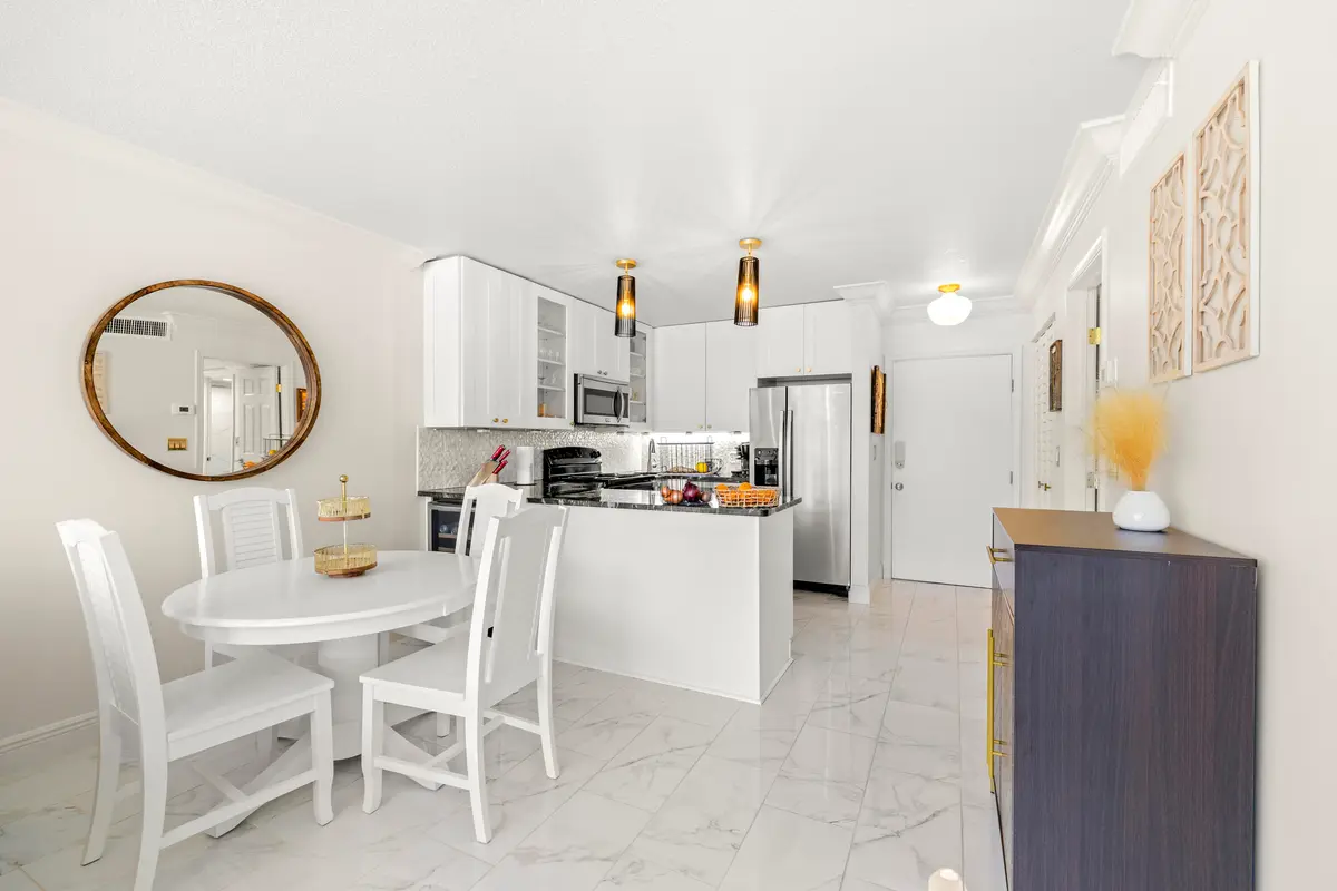Kitchen/dining at 2400 S Ocean Drive 913, Fort Pierce