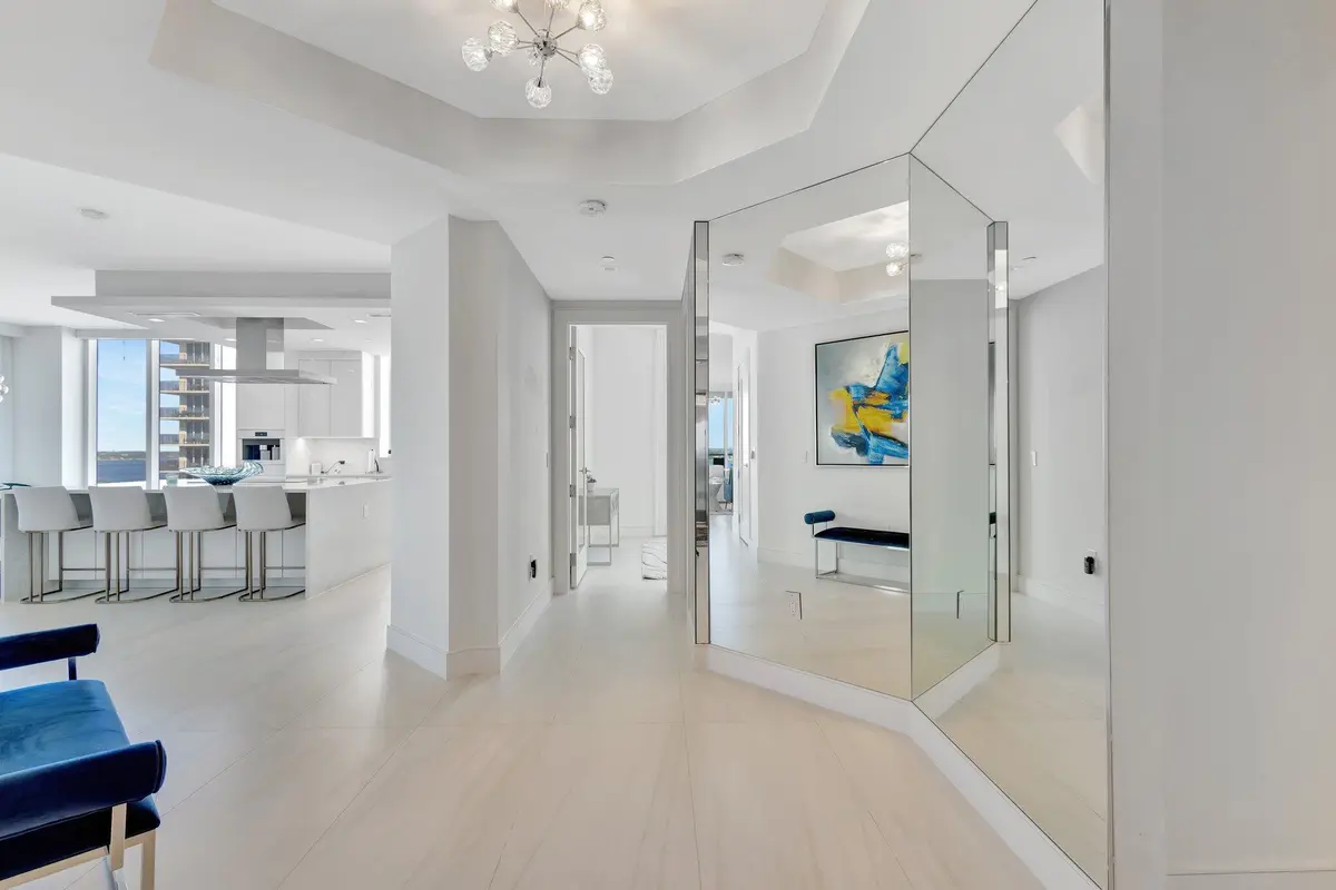 entry area at 3730 N Ocean Drive 12c, Singer Island