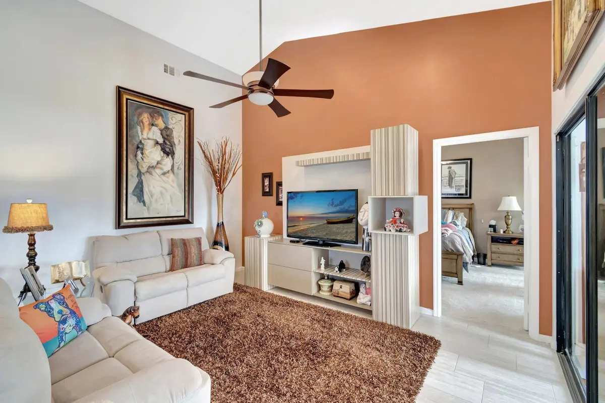 LIVING ROOM at 8240 Waterline Drive, Boynton Beach