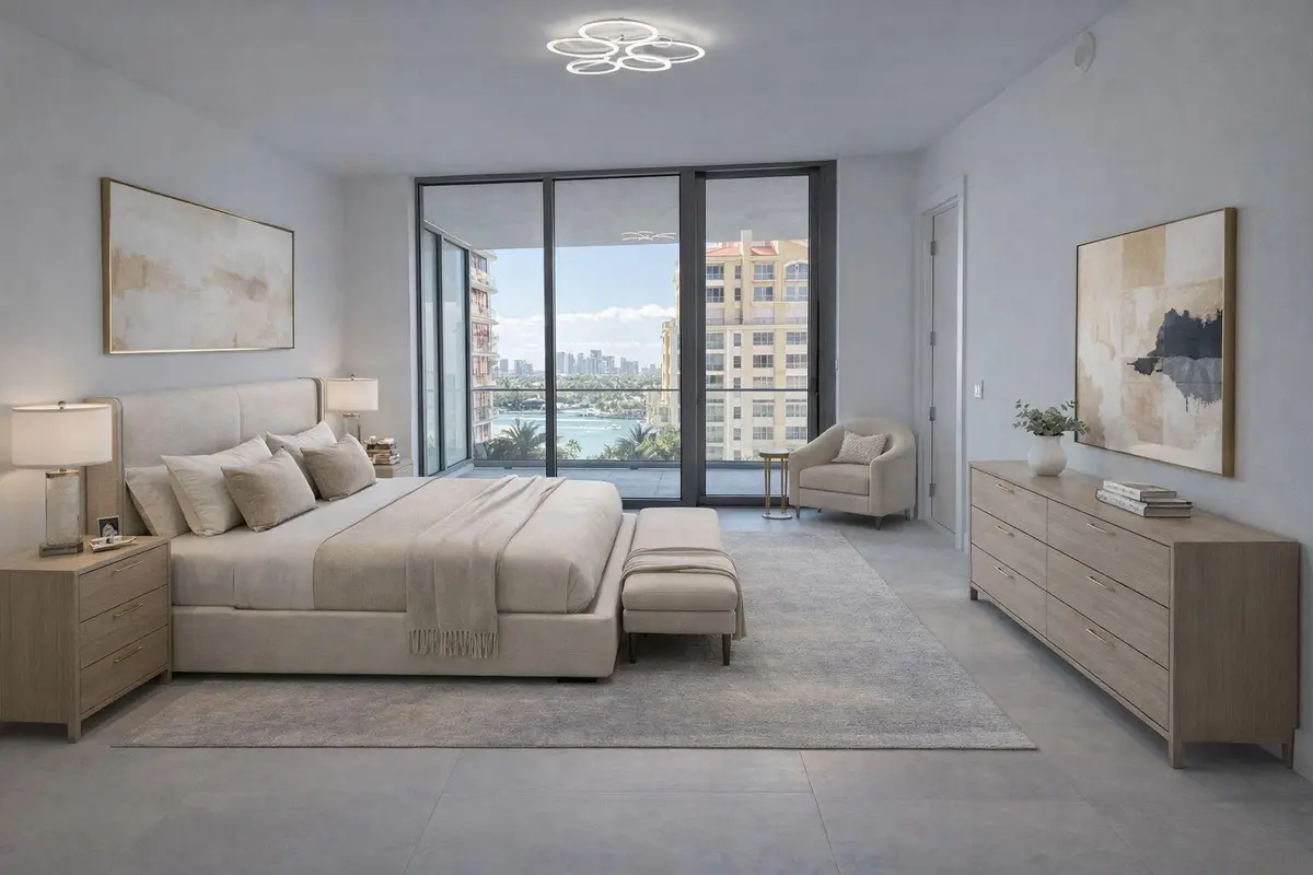 Virtual Staging at 151 N Seabreeze Boulevard 703, Fort Lauderdale