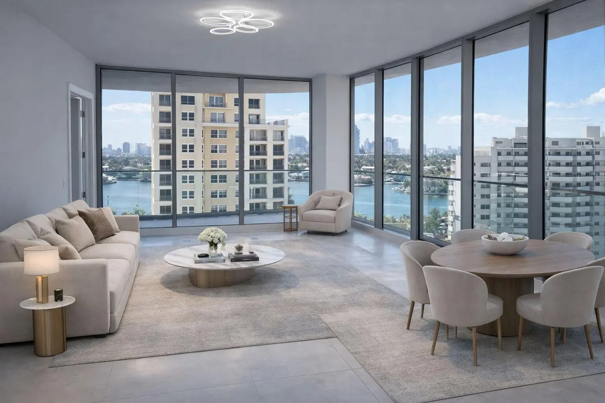 Virtual Staging at 151 N Seabreeze Boulevard 703, Fort Lauderdale