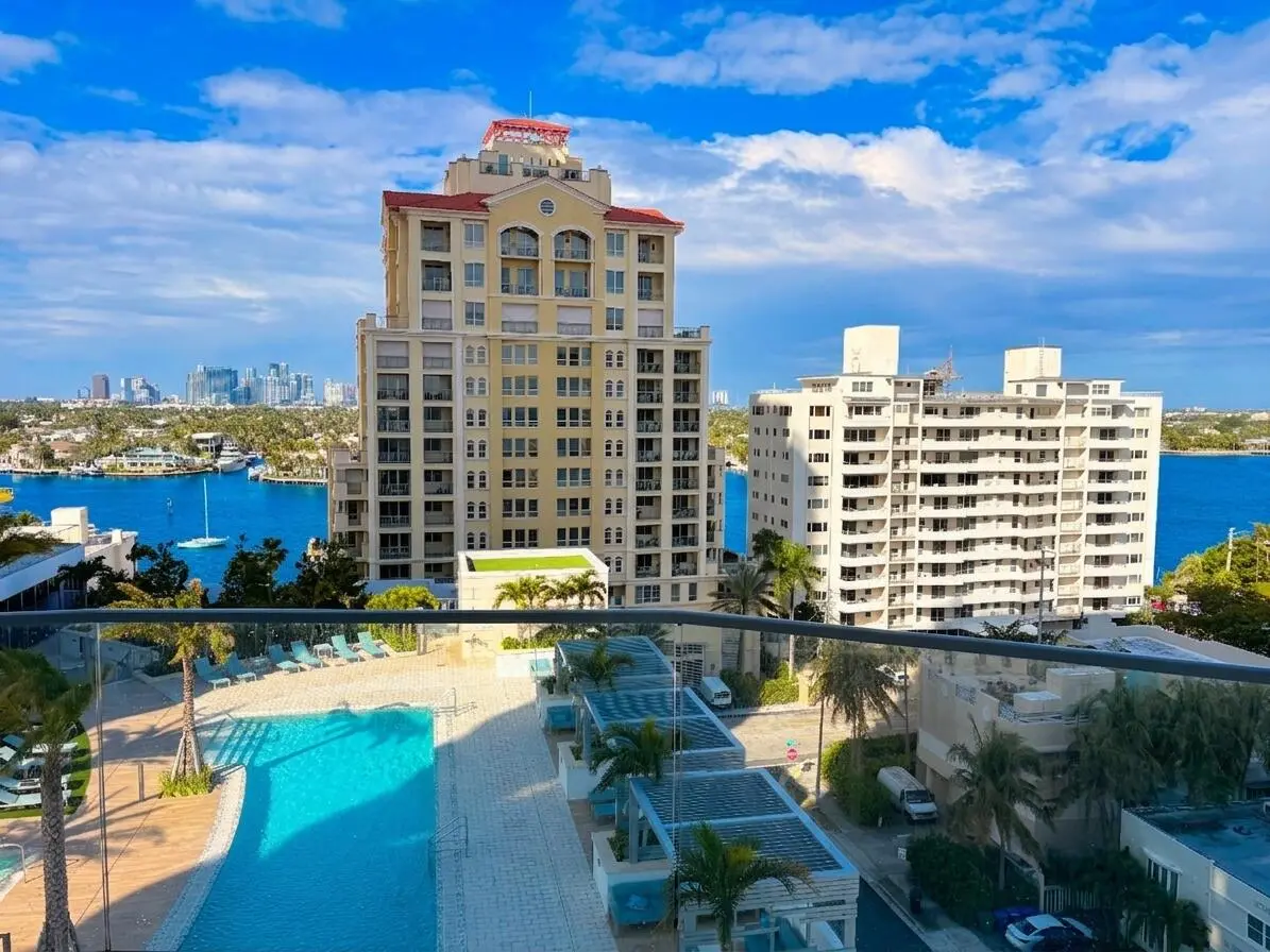 Balcony View at 151 N Seabreeze Boulevard 703, Fort Lauderdale