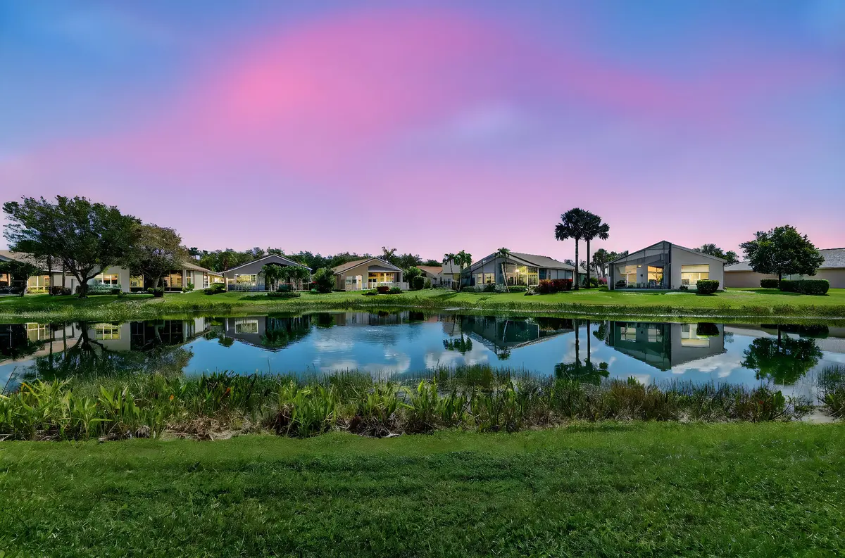 BACKYARD VIEW at 7381 Morocca Lake Drive, Delray Beach