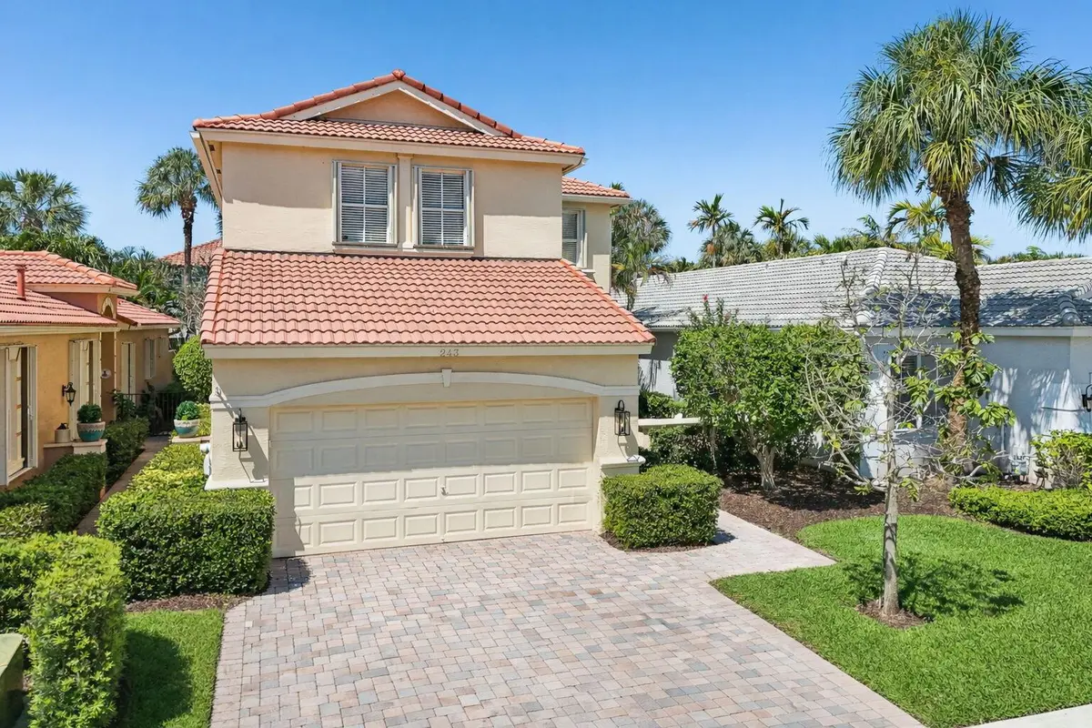 Front Elevation at 243 Isle Verde Way, Palm Beach Gardens