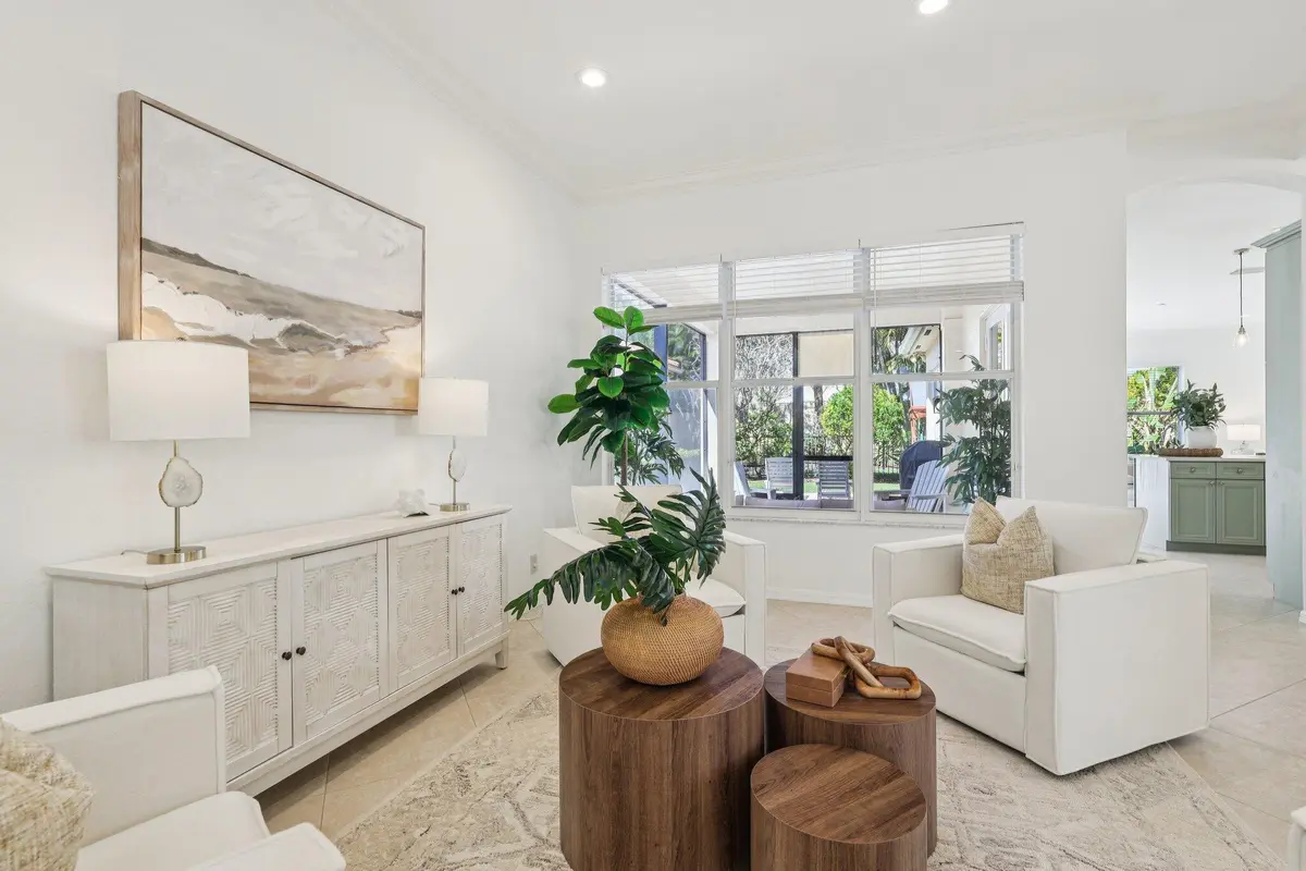 Living Room at 243 Isle Verde Way, Palm Beach Gardens