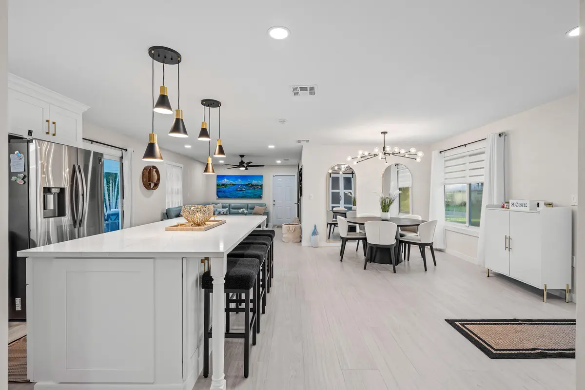 Kitchen + Dining at 9165 SE Yacht Club Circle, Hobe Sound