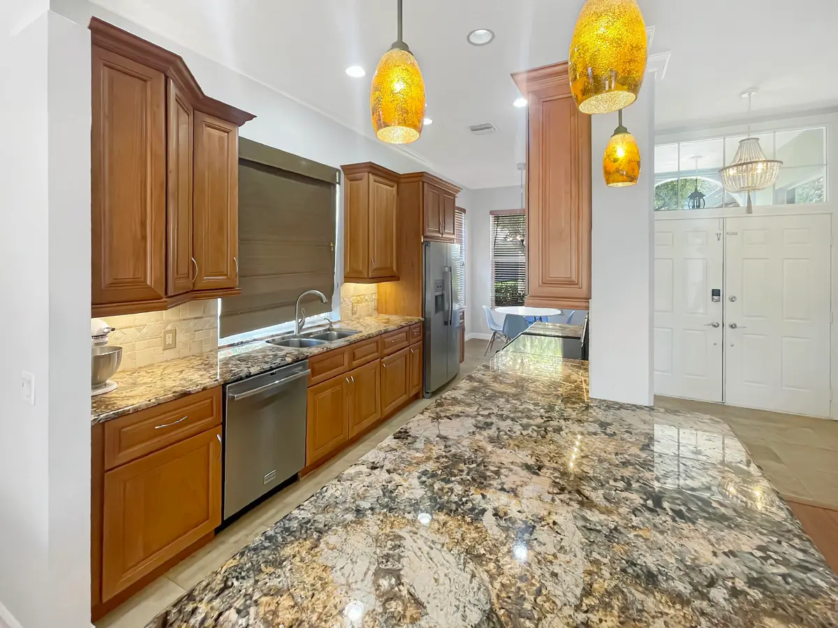 Kitchen from counter at 2913 SW Brighton Way, Palm City