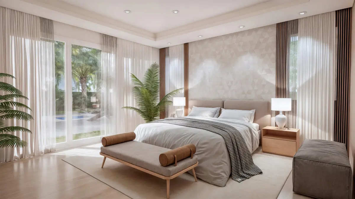 primary bed at 1220 Aryana  Way, Delray Beach