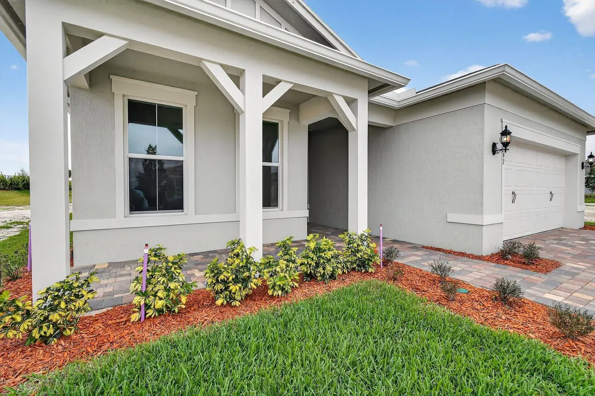 Porch Detail at 13597 SW Vermillion Circle Mystique 796, Port St. Lucie