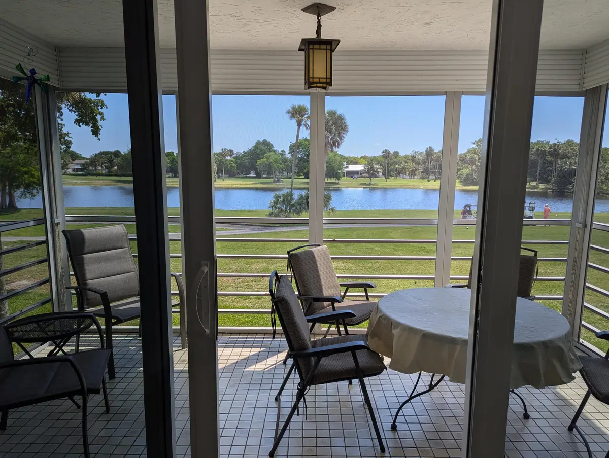 Balcony View at 804 Cypress Boulevard 208, Pompano Beach