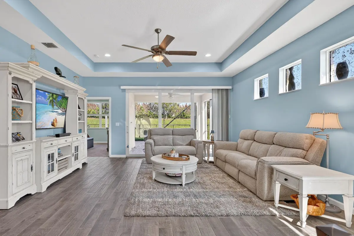 Great Room at 12932 SW Lake Fern Circle, Port St. Lucie