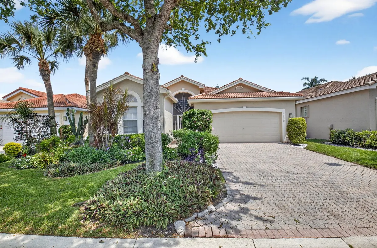 FRONT OF HOME at 13738 Plaza Mayor Drive, Delray Beach
