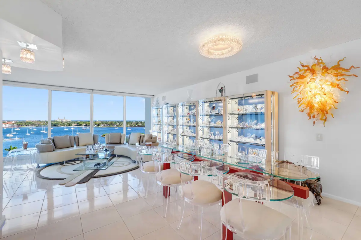 Living/Dining Room at 525 S Flagler Drive 16a, West Palm Beach