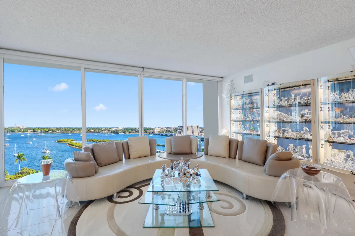 Living Room at 525 S Flagler Drive 16a, West Palm Beach