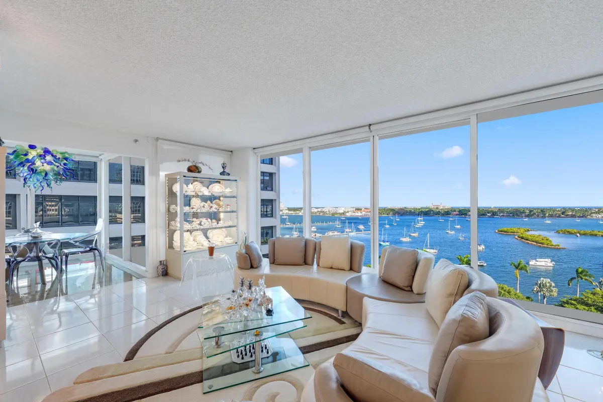 Living Room at 525 S Flagler Drive 16a, West Palm Beach