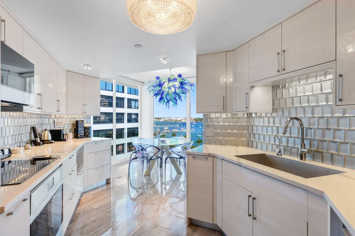 Kitchen at 525 S Flagler Drive 16a, West Palm Beach