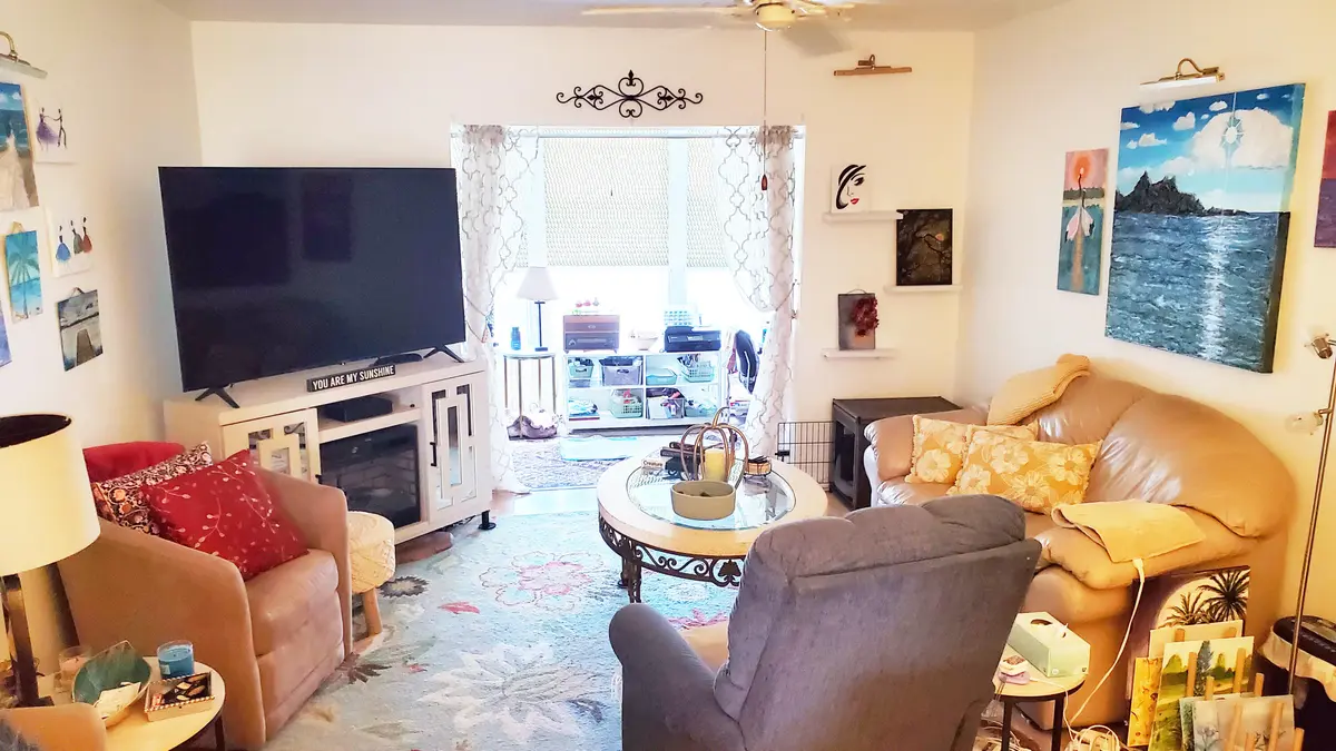 Living room at 2515 NE 1st Court 209, Boynton Beach