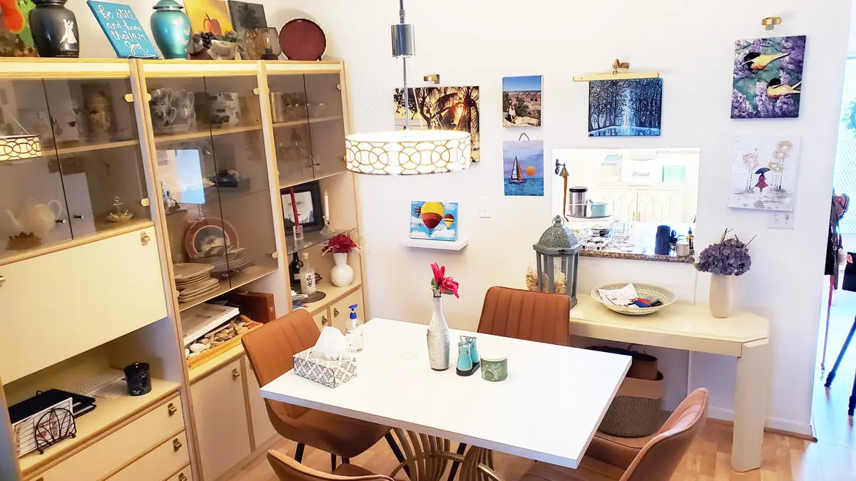 Dining area at 2515 NE 1st Court 209, Boynton Beach