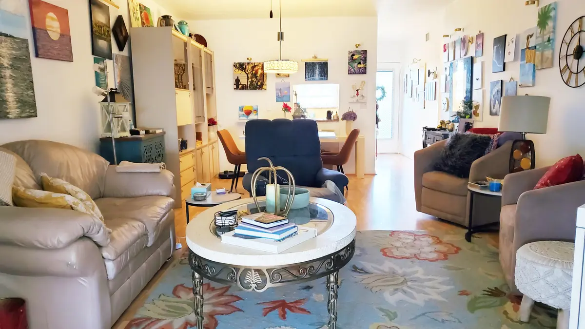 Living & Dining area at 2515 NE 1st Court 209, Boynton Beach