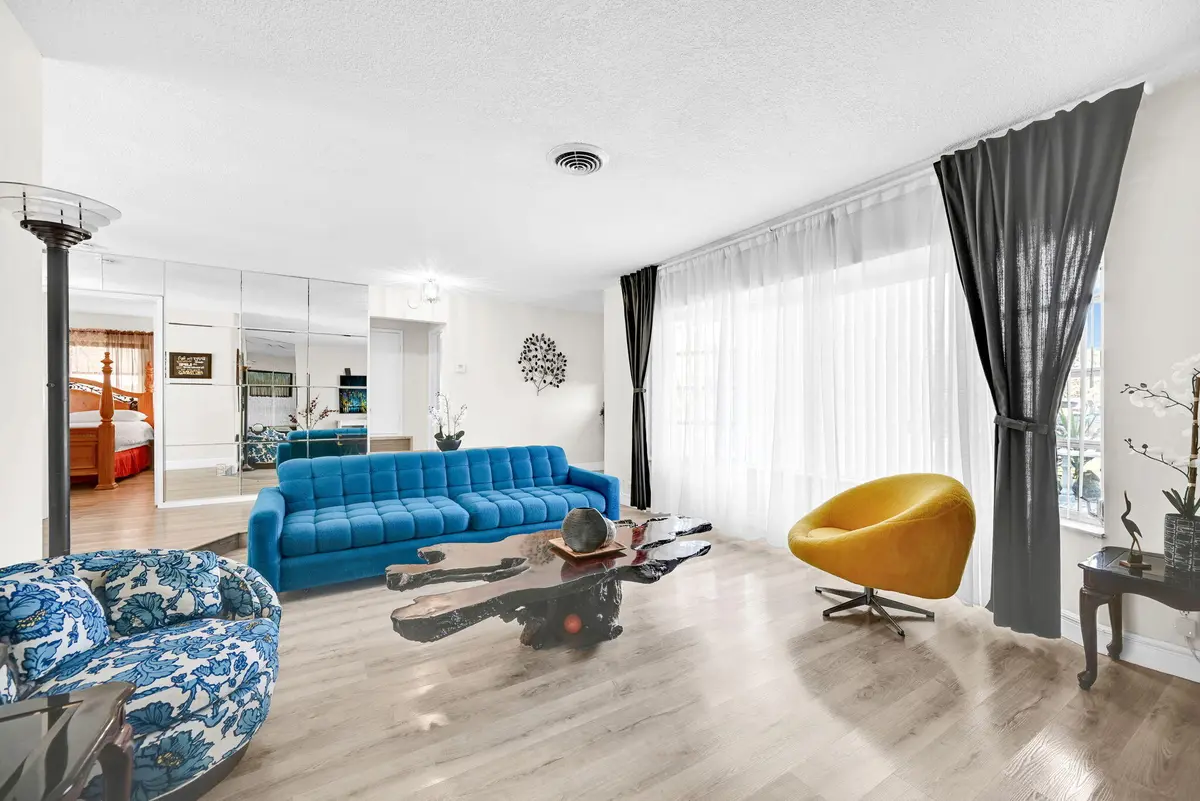 Living Room at 5060 NW 41st Court, Lauderdale Lakes