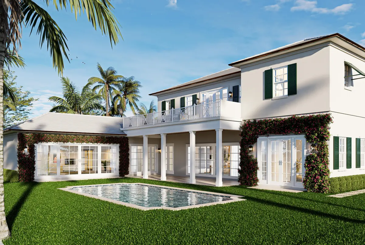 3 - 372 Franklin - Rear View at 372 Franklin Road, West Palm Beach