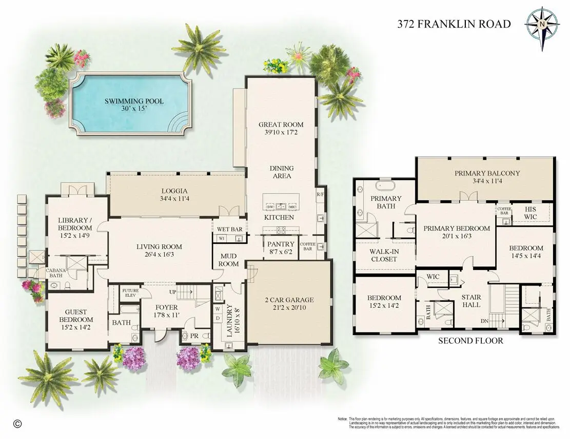 4 - 372 Franklin - Floor Plan at 372 Franklin Road, West Palm Beach