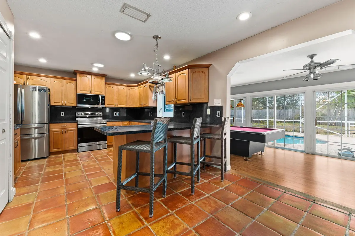 Kitchen - Dining - Family at 501 SW Todd Avenue, Port St. Lucie