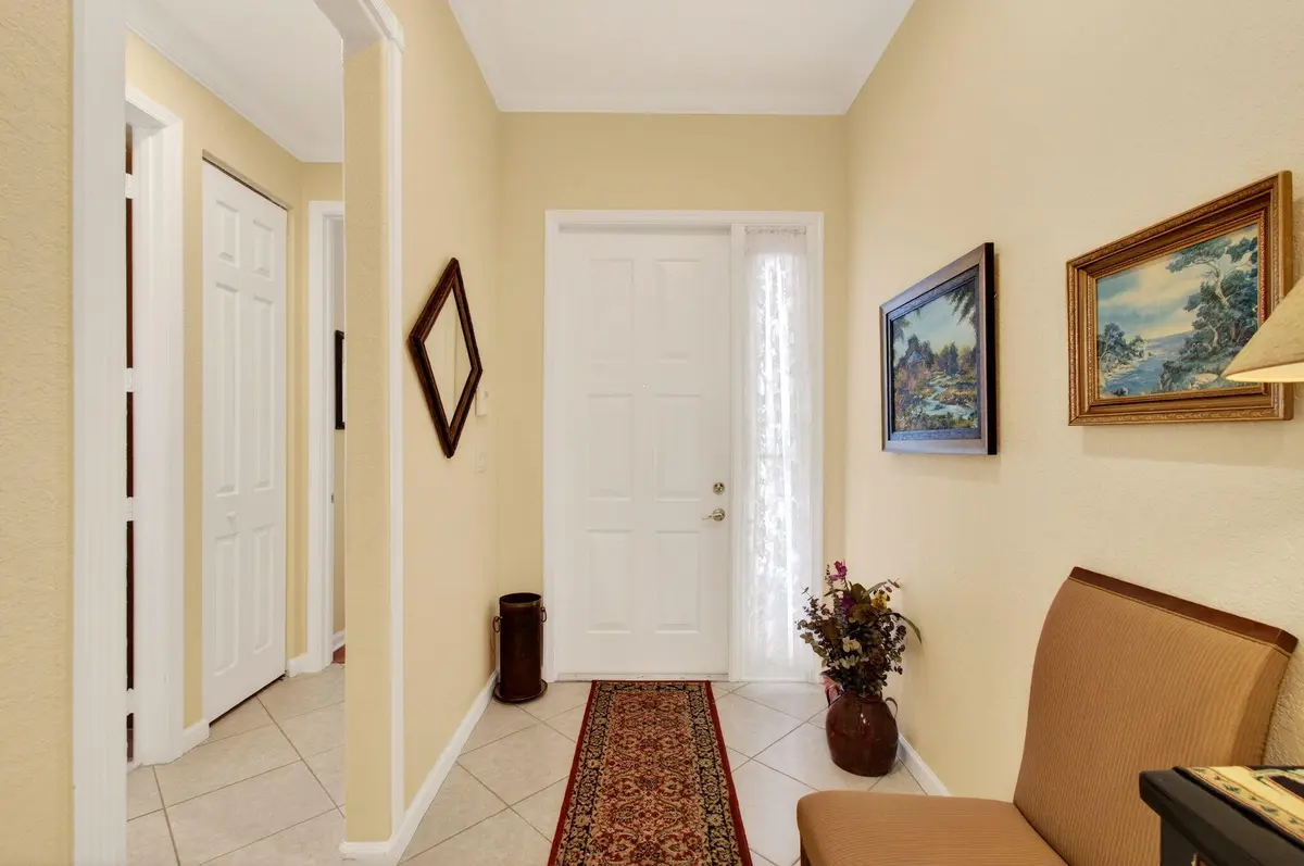 Inviting Foyer at 9692 Sandpiper Lane, West Palm Beach