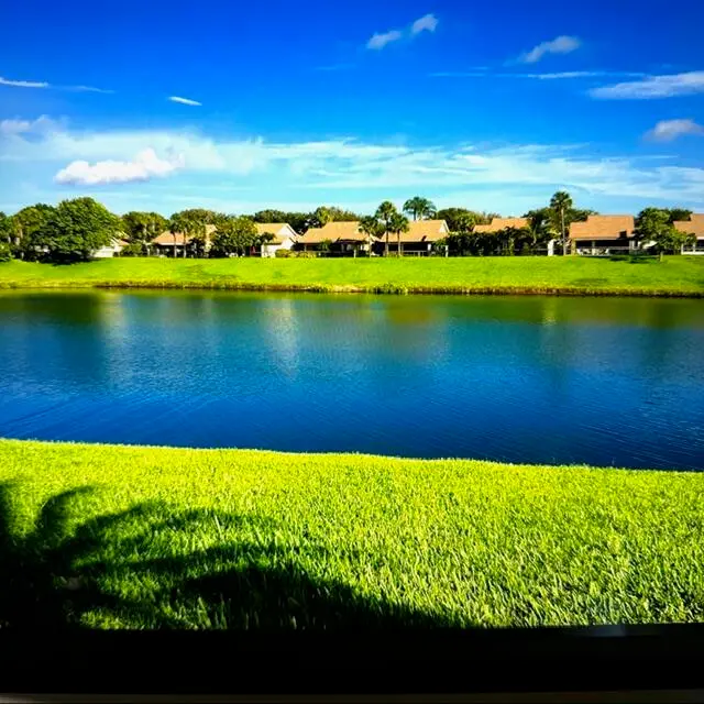 Lake behind house at 150 Beach Summit Court, Jupiter