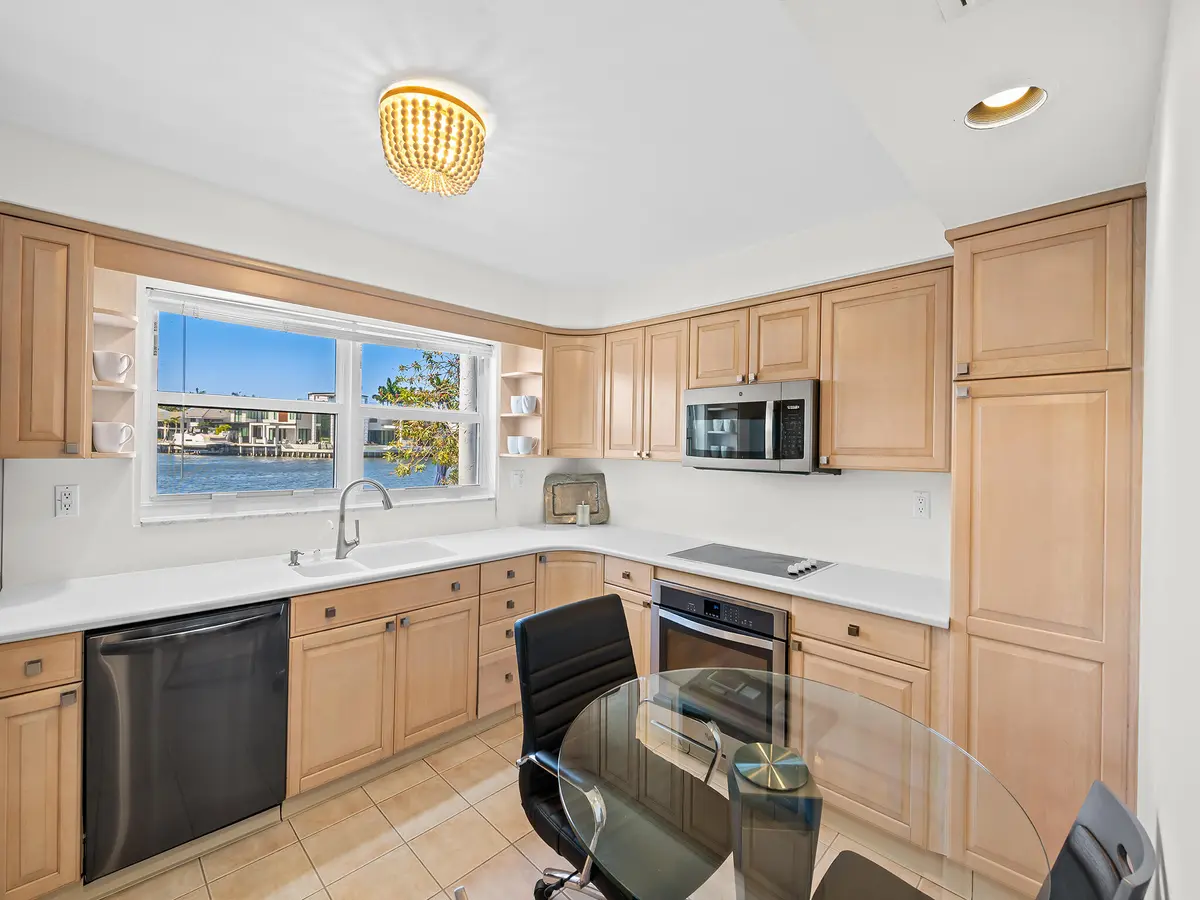 Kitchen at 3212 S Ocean 101-a, Highland Beach