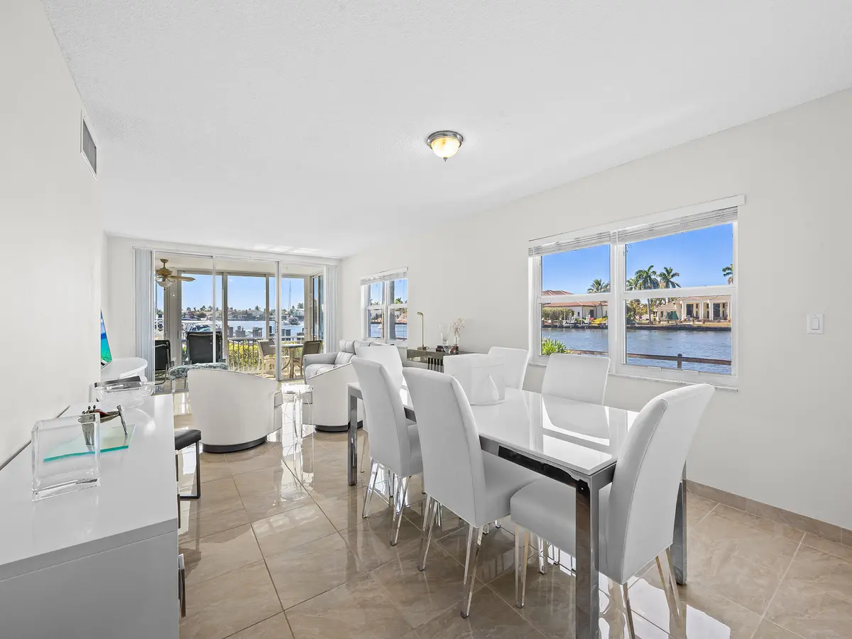 Dining Room at 3212 S Ocean 101-a, Highland Beach