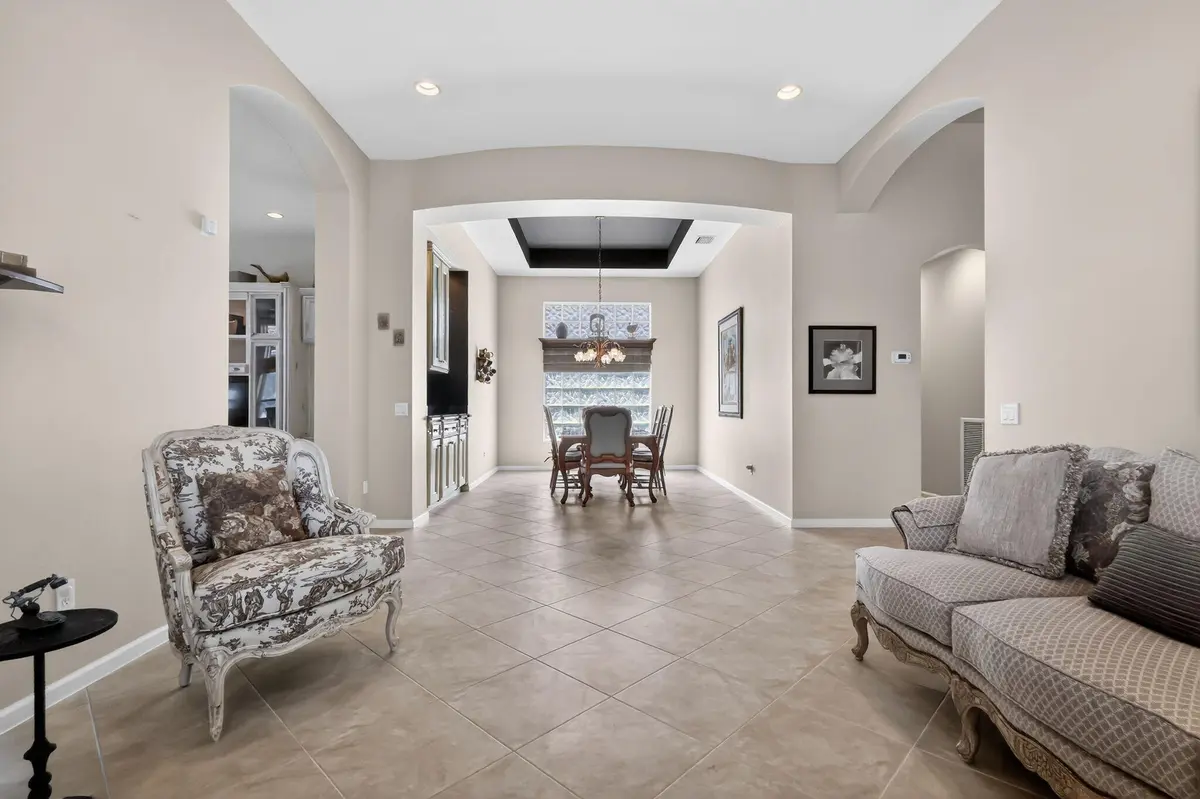 LIVING ROOM TO DINING ROOM at 13054 Isabella Terrace, Delray Beach