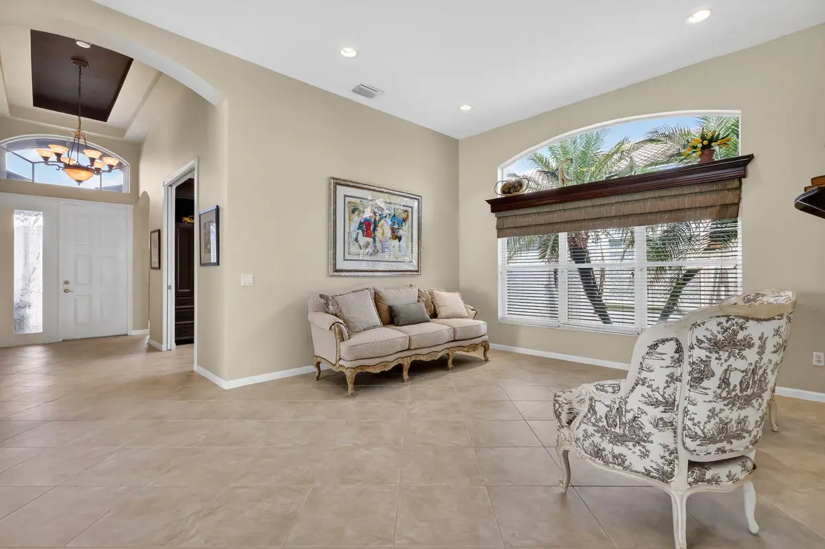 LIVING ROOM at 13054 Isabella Terrace, Delray Beach