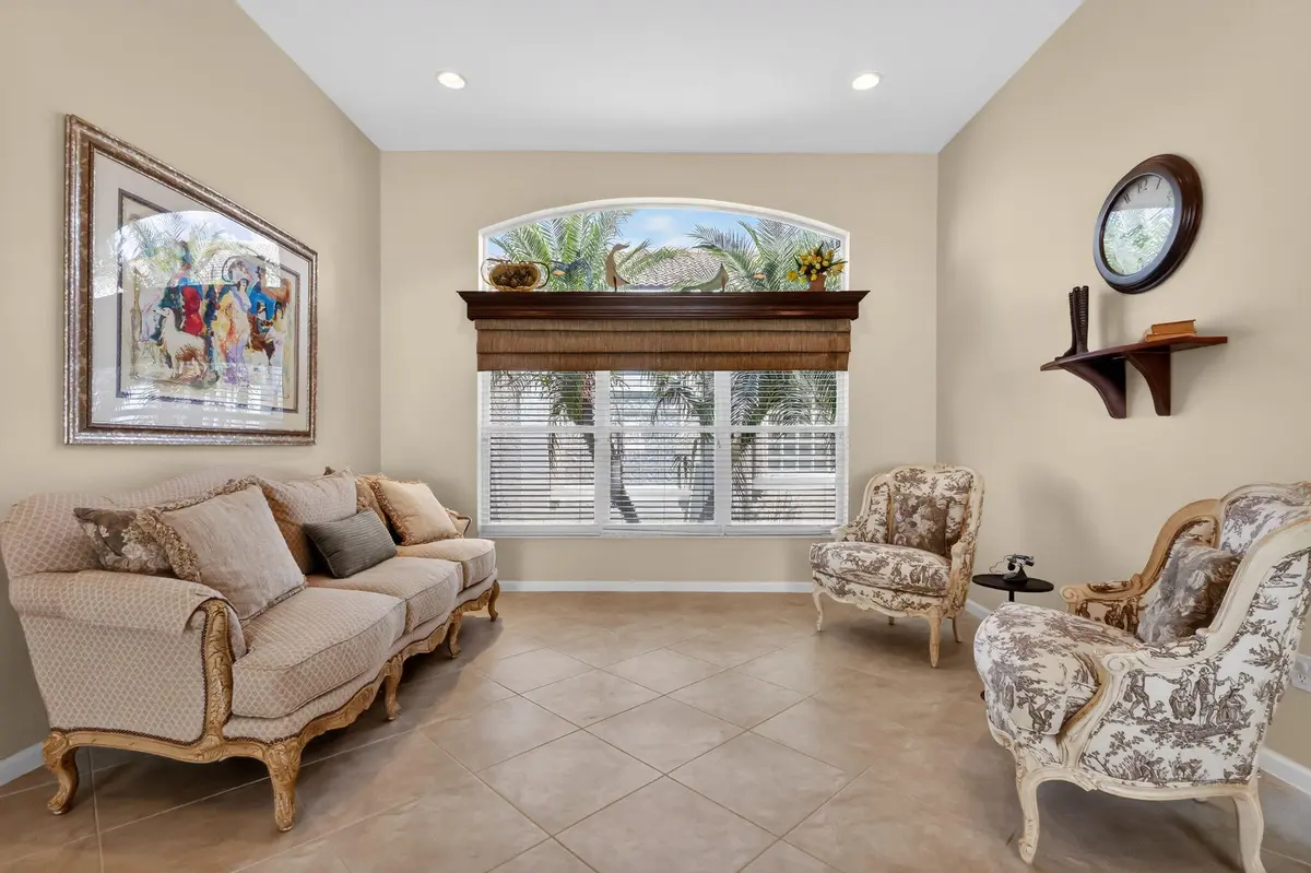 LIVING ROOM at 13054 Isabella Terrace, Delray Beach
