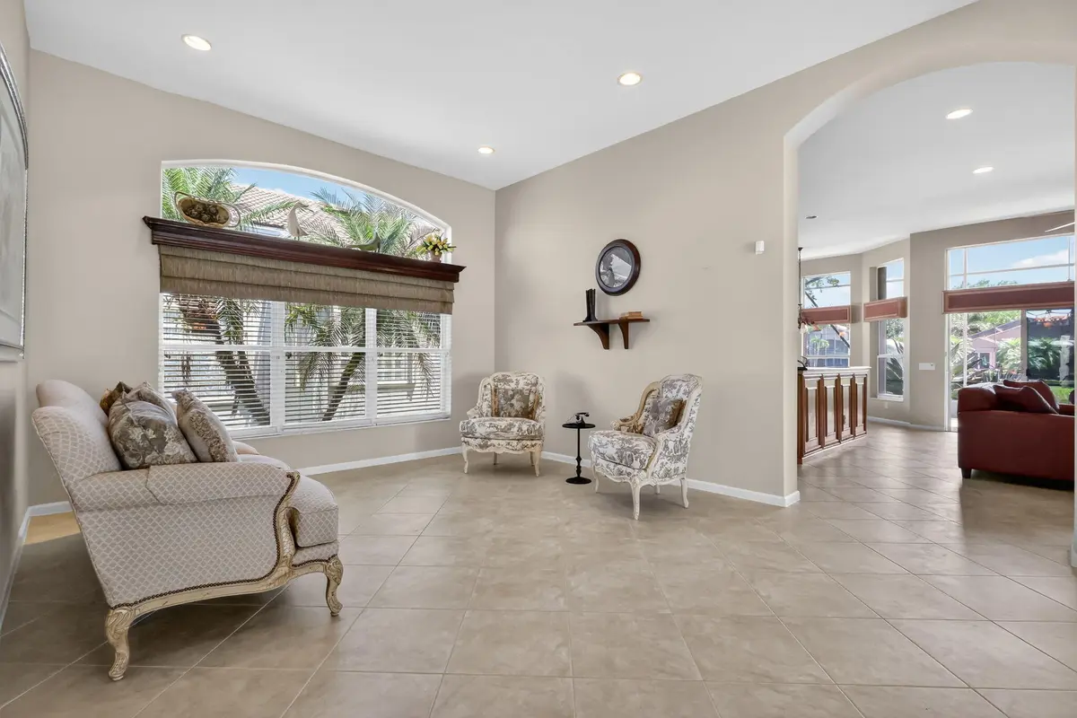 LIVING ROOM at 13054 Isabella Terrace, Delray Beach