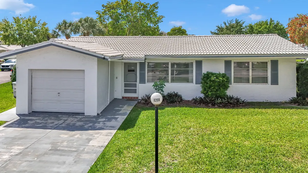 8208 Front Yard at 8208 NW 14 Street, Plantation