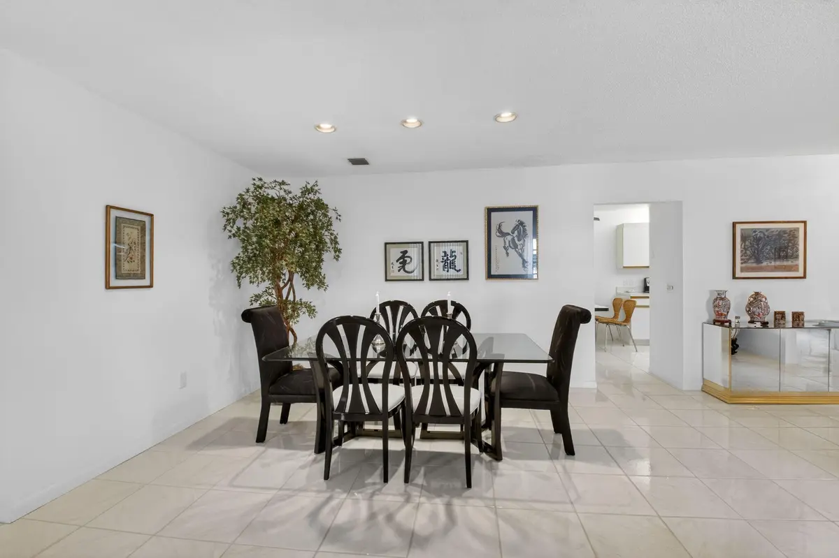 Formal Dining Area at 5226 Europa Drive H, Boynton Beach