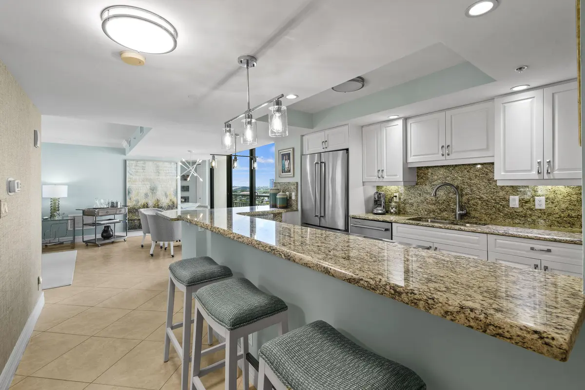 Granite Countertops at 3000 N Ocean Drive 9h, Singer Island