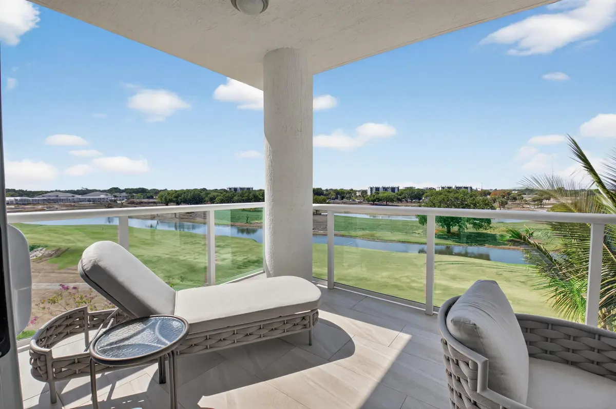 Rear Balcony at 20155 Boca West Drive B401, Boca Raton