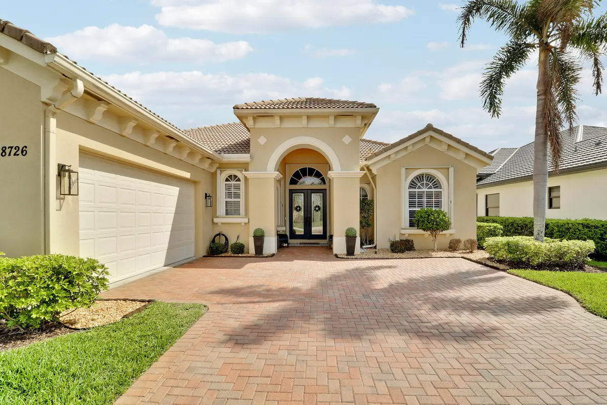 Front of House at 8726 Tompson Point Road, Port St. Lucie