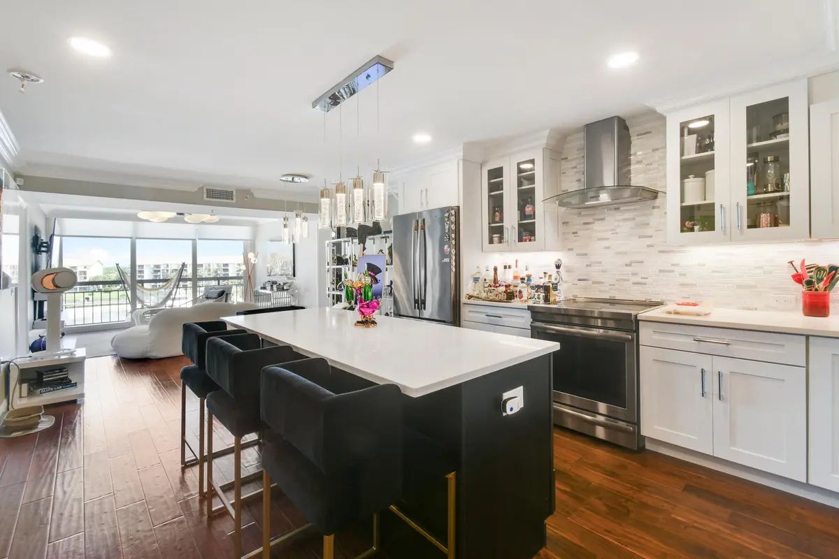 Kitchen at 2401 Marina Isle Way 503, Jupiter